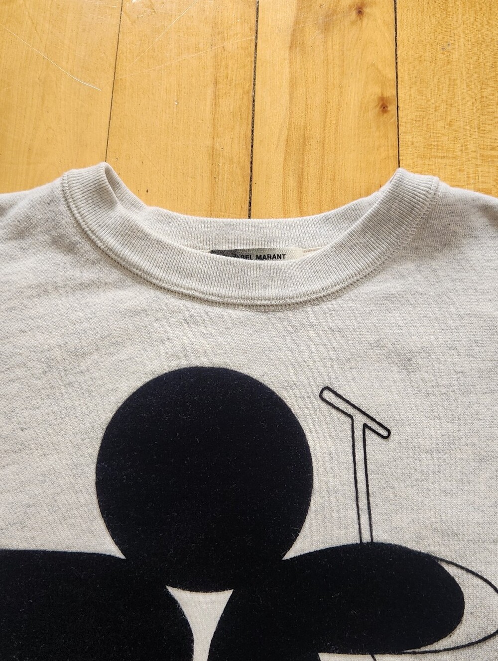 Isabel Marant Miko Graphic Logo Sweatshirt - XS - Picture 4 of 10